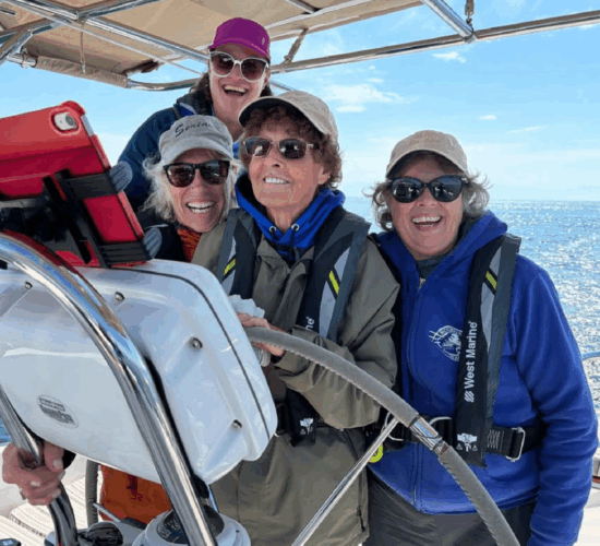 Team on the water